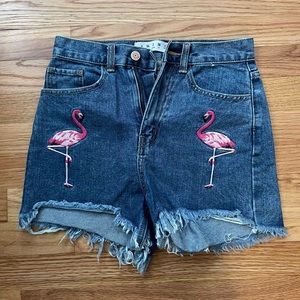 Flamingo shorts 🦩